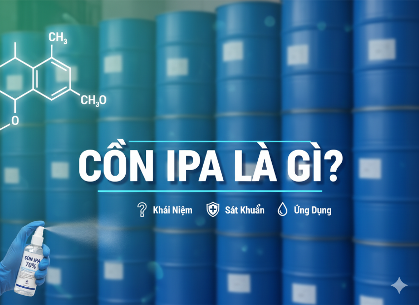 Cồn IPA Là Gì? Có Sát Khuẩn Được Không? Hướng Dẫn Dùng Đúng Cách