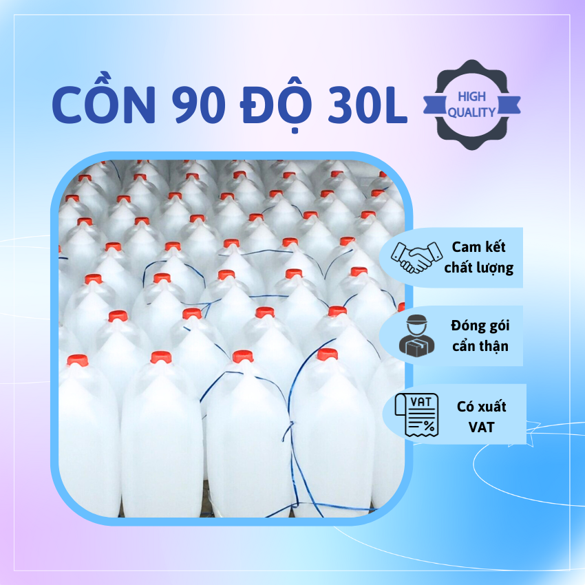 Cồn 90 Độ Ethanol 30 Lít - MEDI