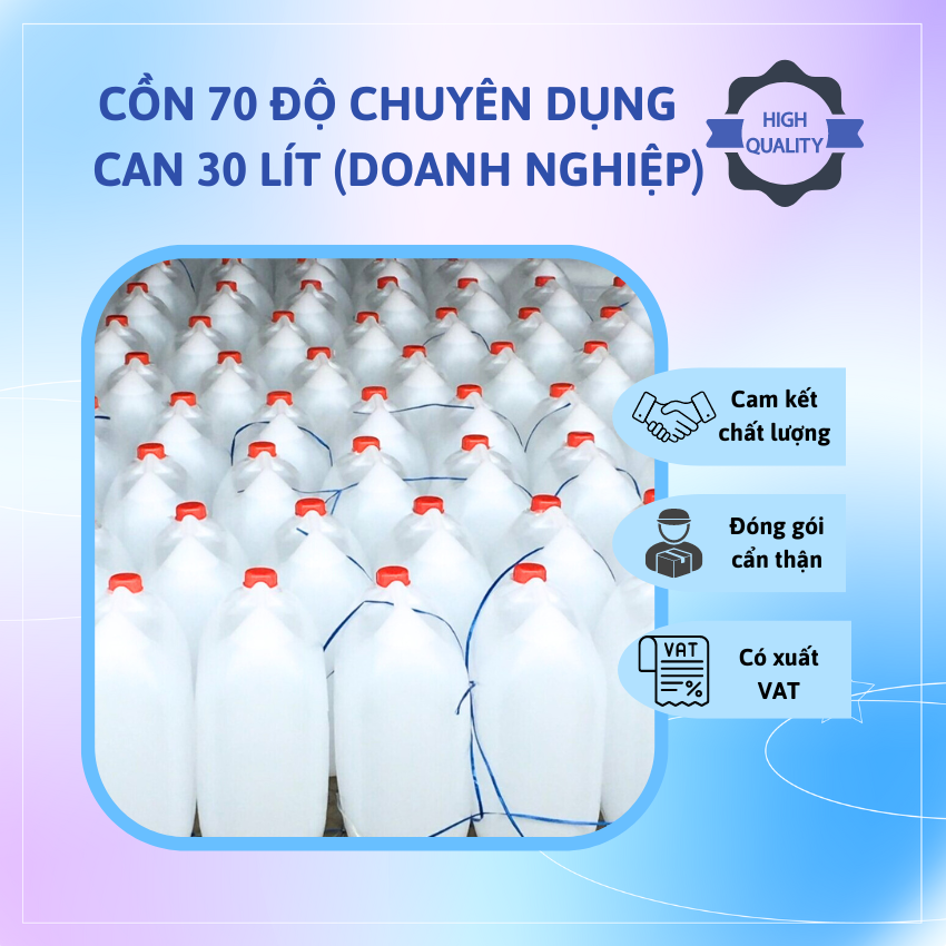 Cồn Y Tế 70 Độ Chuyên Dụng - Doanh Nghiệp